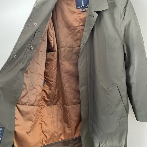 London Fog Mens Coat Size Larg